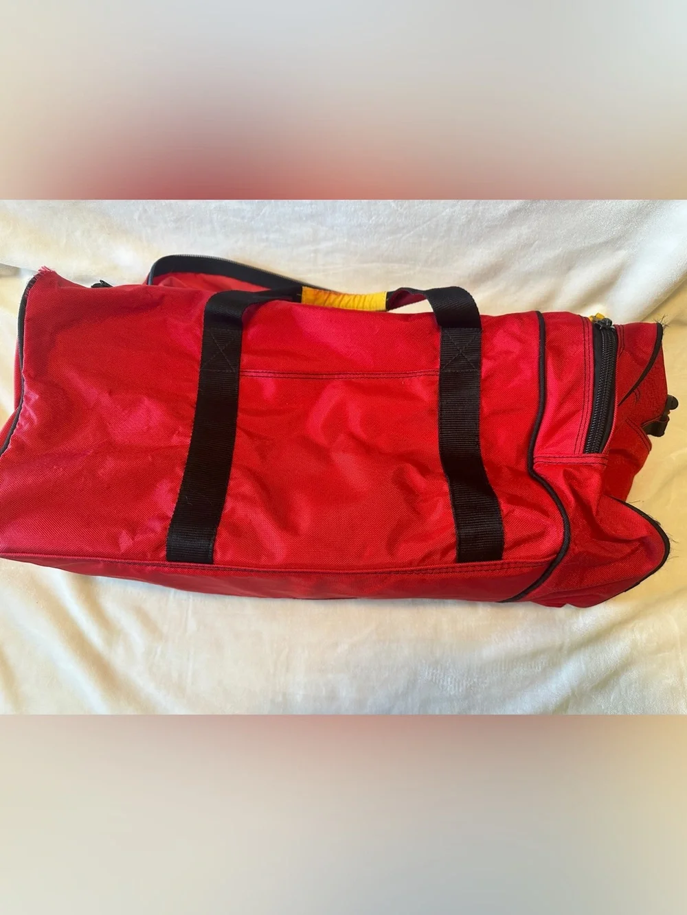Marlboro Red and Black Adventure Team Duffel Bag